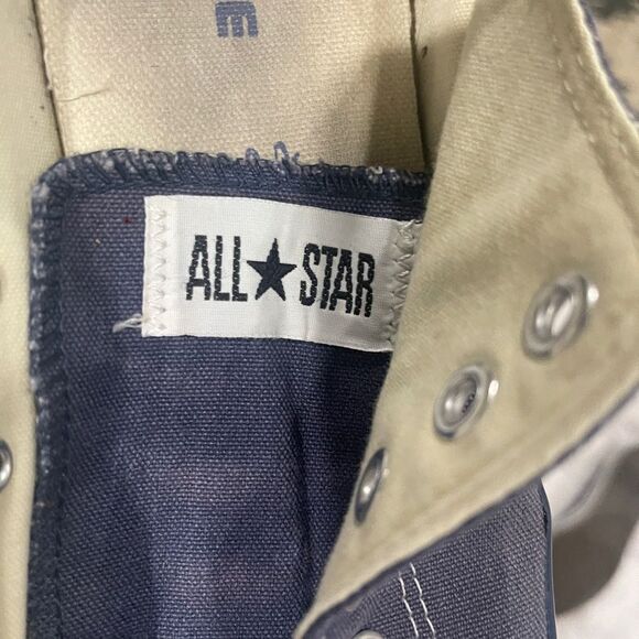 Denim Wash Blue Converse Men’s Size 10 - Picture 3 of 4